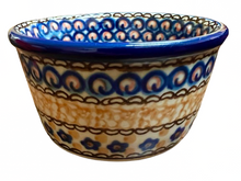 Load image into Gallery viewer, Ramekin 4&quot; Unikat Orange Flowers
