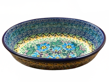 Load image into Gallery viewer, Oval Baker 8” UNIKAT Summer Vibe
