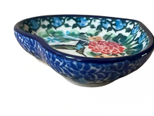 Load image into Gallery viewer, Heart Shaped Bowl 3" Unikat Hummingbird Beauty
