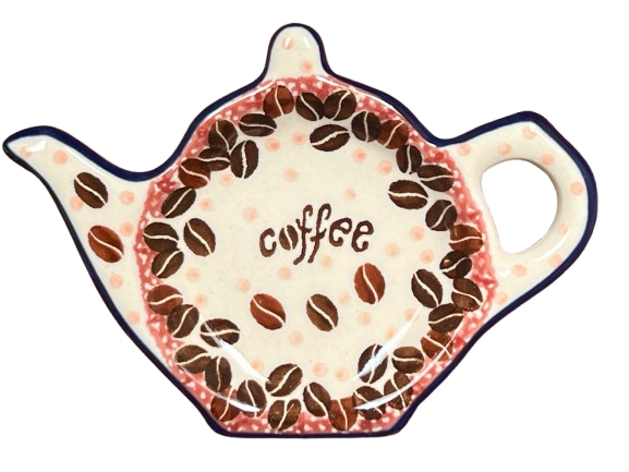 Tea Bag or Lemon Holder Coffee Beans