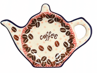 Tea Bag or Lemon Holder Coffee Beans