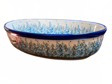 Load image into Gallery viewer, Oval Baker 9" Virginia Bluebells
