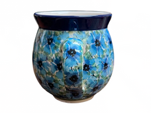 Load image into Gallery viewer, Bubble Mug 12 oz Unikat Cornflower Button
