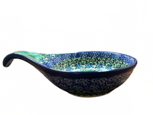 Load image into Gallery viewer, Spoon Rest 7" Unikat Hummingbird Beauty
