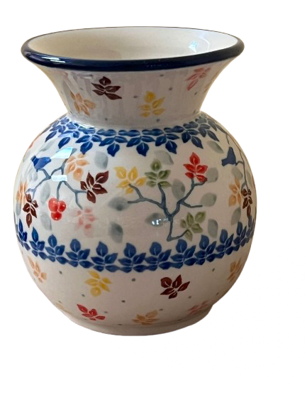 Bubble Vase Bluebird Vine