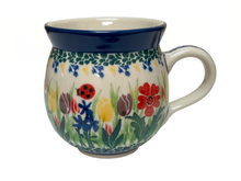 Load image into Gallery viewer, Bubble Mug 12 oz Unikat Ladybug Charm
