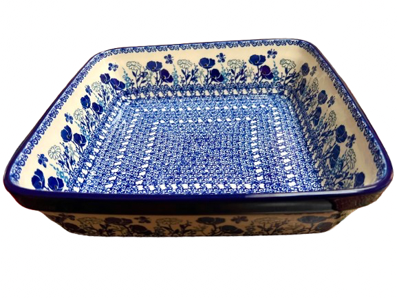 Square Baker 10” Evening Poppy