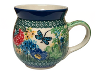 Bubble Mug 16 oz Unikat Happy Dragonfly