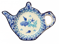 Tea Bag or Lemon Holder Seaside Splendor