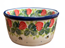 Load image into Gallery viewer, Ramekin 4&quot; Strawberry Field
