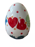 Ceramic Egg 2” Sweet Hearts