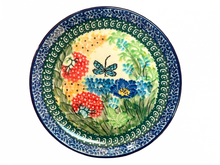 Load image into Gallery viewer, Toast Plate 6" Unikat Happy Dragonfly
