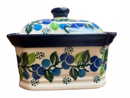 Cake/Salt Box Blue Berries