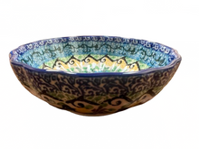 Load image into Gallery viewer, Scalloped Bowl 4.5" Unikat Summer Vibe
