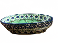 Load image into Gallery viewer, Spoon Rest Unikat Green Flowers
