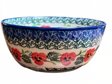 Load image into Gallery viewer, Bowl 5&quot; Red Pansy
