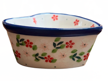 Load image into Gallery viewer, Heart Shaped Ramekin 4" Ruby Bouquet
