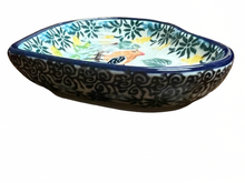 Load image into Gallery viewer, Heart Shaped Bowl 3" Unikat Curious Birdie
