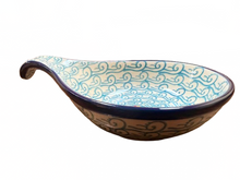 Load image into Gallery viewer, Spoon Rest 7" Rainbow Fish

