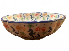 Load image into Gallery viewer, Scalloped Bowl 4.5" By the Sea
