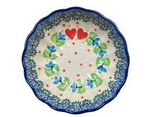 Load image into Gallery viewer, Scalloped Bowl 4.5" Sweet Hearts

