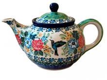 Load image into Gallery viewer, Teapot 24 oz Unikat Hummingbird Beauty
