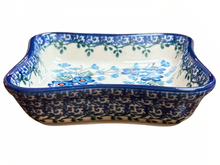 Load image into Gallery viewer, Shallow Fluted Bowl 4” Parisian Posies
