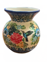 Load image into Gallery viewer, Bubble Vase Unikat Hummingbird Beauty
