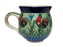 Load image into Gallery viewer, Bubble Mug 12 oz Unikat Happy Rooster
