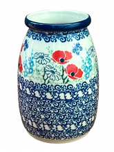 Load image into Gallery viewer, Vase 5&quot; Red Poppy Garden
