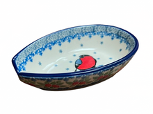 Load image into Gallery viewer, Spoon Rest Unikat Bullfinch Fun
