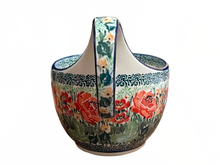 Load image into Gallery viewer, Bowl With Loop Handle 16 oz Unikat Summer Poppies Field

