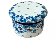 Butter Bell Dish White Spring