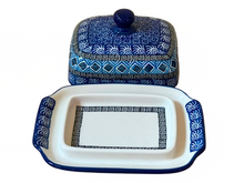 Load image into Gallery viewer, Butter/Cream Cheese Dish Aztec Sky
