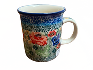 Straight Mug 8 oz Unikat Summer Poppies Field