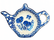 Tea Bag or Lemon Holder Evening Poppy