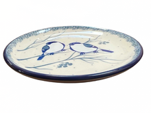 Load image into Gallery viewer, Toast Plate 6" Unikat Blue Birds
