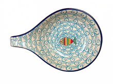 Load image into Gallery viewer, Spoon Rest 7" Rainbow Fish
