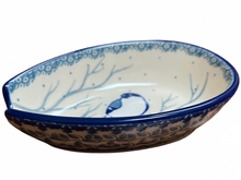 Load image into Gallery viewer, Spoon Rest Unikat Blue Birds
