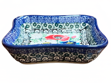 Load image into Gallery viewer, Shallow Fluted Bowl 4” Unikat Summet Vibes
