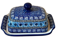 Butter/Cream Cheese Dish Aztec Sky