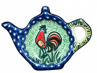 Tea Bag or Lemon Holder Unikat Happy Rooster
