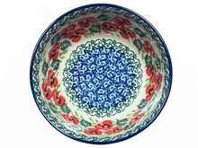 Load image into Gallery viewer, Bowl 5&quot; Red Pansy
