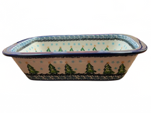 Load image into Gallery viewer, Rectangular Baker 10&quot; Evergreens
