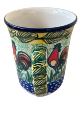 Load image into Gallery viewer, Bistro Mug 17 oz Unikat  Happy Rooster
