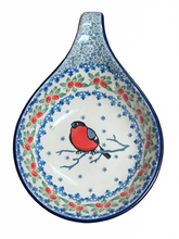 Load image into Gallery viewer, Spoon Rest 7&quot; Unikat Bullfinch Fun
