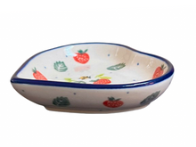Load image into Gallery viewer, Heart Shaped Bowl 3&quot; Strawberry Field
