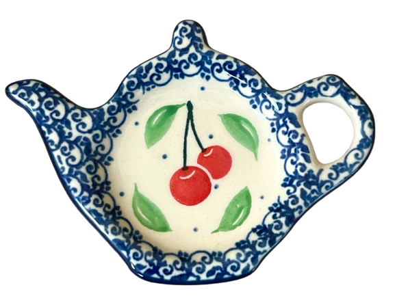 Tea Bag or Lemon Holder Cherry Pie