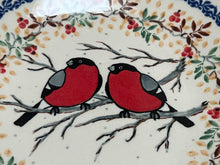 Load image into Gallery viewer, Serving Bowl 8.5&quot; Unikat Red Birds

