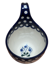 Load image into Gallery viewer, Bowl With Loop Handle 16 oz Bleeding Heart
